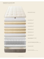 Millbrook Beds Exquisite Pillow Top 3000 Pocket Natural Firm Mattress - Image 8 of 8