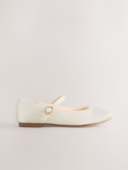 Elfenbein - Festliche Mary-Jane-Schuhe - Bild 2 von 5