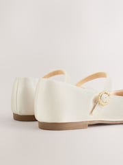 Elfenbein - Festliche Mary-Jane-Schuhe - Bild 4 von 5