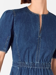 Whistles Midi Short Sleeve Dress - Imagem 4 de 5