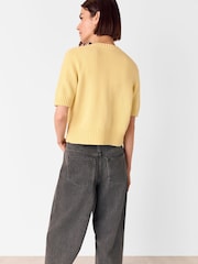 Cardigan de manga curta com botões Whistles - Imagem 2 de 5