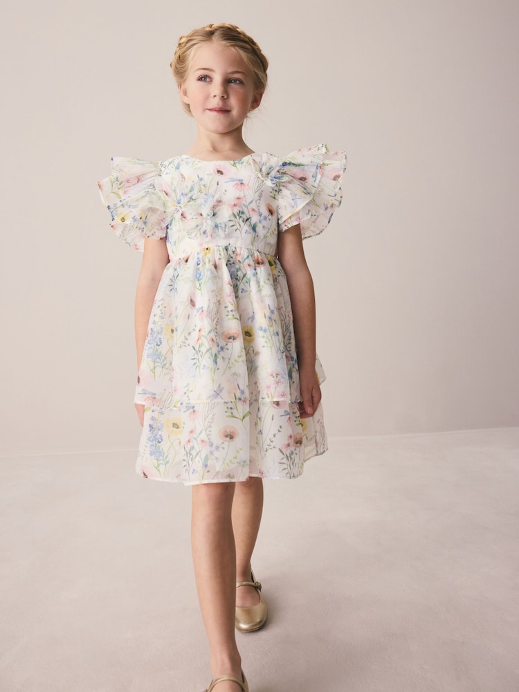 Laura Ashley Multi Alford Meadow Petal Flower Dress - Image 1 of 5