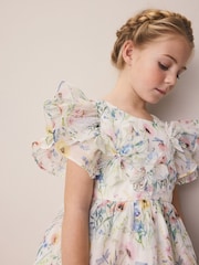 Laura Ashley Multi Alford Meadow Petal Flower Dress - Image 5 of 5