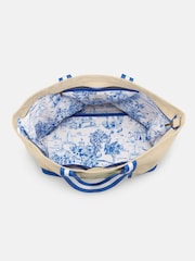 Joules Blue Oat Boat Club Tote Bag - Image 7 of 8