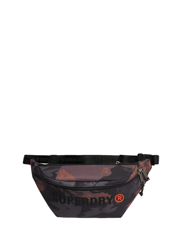 Superdry Green Tarp Core Bumbag - Image 1 of 3
