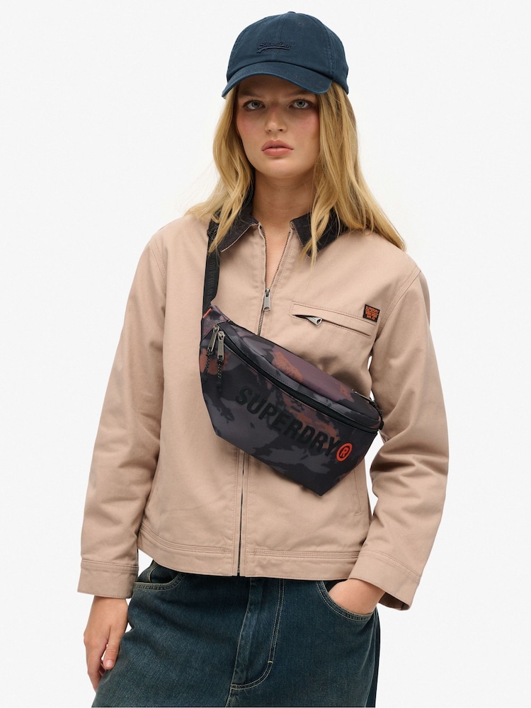 Superdry Green Tarp Core Bumbag - Image 3 of 3