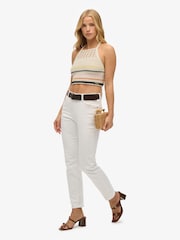 Top de ganchillo halter corto de Superdry - Imagen 4 de 7