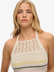 Top de ganchillo halter corto de Superdry - Imagen 5 de 7