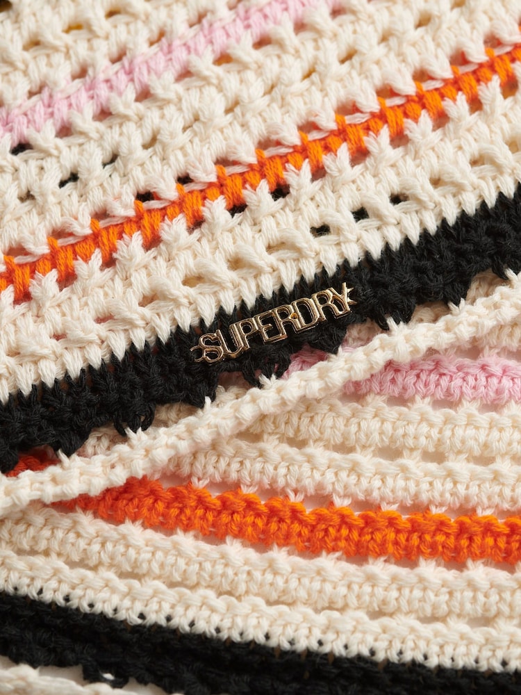 Top de ganchillo halter corto de Superdry - Imagen 7 de 7