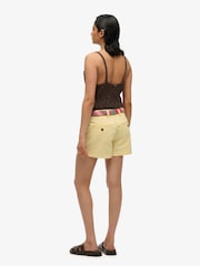 Superdry Yellow Classic Chino Shorts - Image 3 of 7