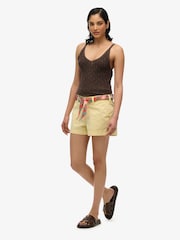 Superdry Yellow Classic Chino Shorts - Image 4 of 7