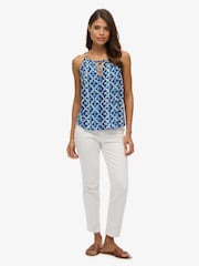 Superdry Blue Beach Cami Top - Image 3 of 6