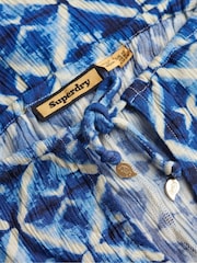Superdry Blue Beach Cami Top - Image 6 of 6