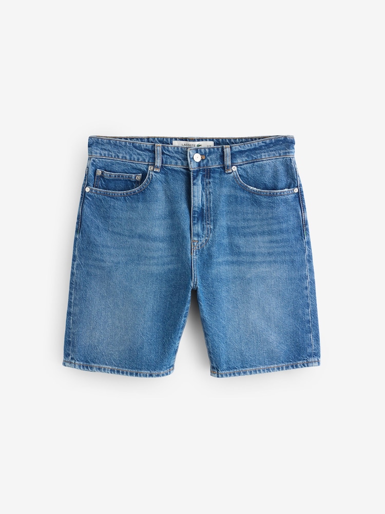 Lacoste Slim Fit Denim Shorts - Image 5 of 5