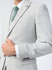 Antique Rogue Grey Alva Check Tweed Jacket - Image 5 of 5