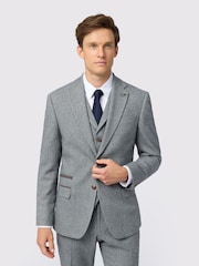Antique Rogue Grey Herringbone Tweed Jacket - Image 1 of 5
