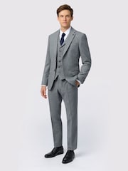 Antique Rogue Grey Herringbone Tweed Jacket - Image 2 of 5