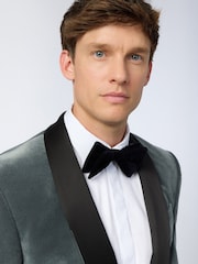 Antique Rogue Green Smoke Velvet Jacket - Image 3 of 3