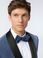 Antique Rogue Blue Smoke Velvet Jacket - Image 3 of 4