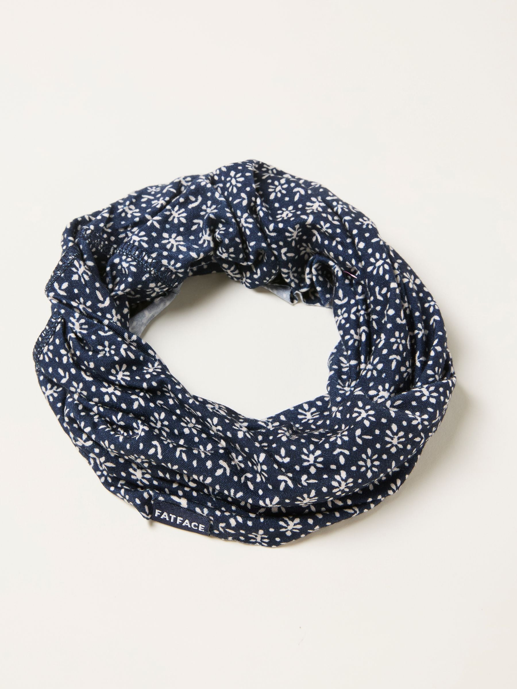 Fat Face Women's Snood - Blue - Viscose Blend