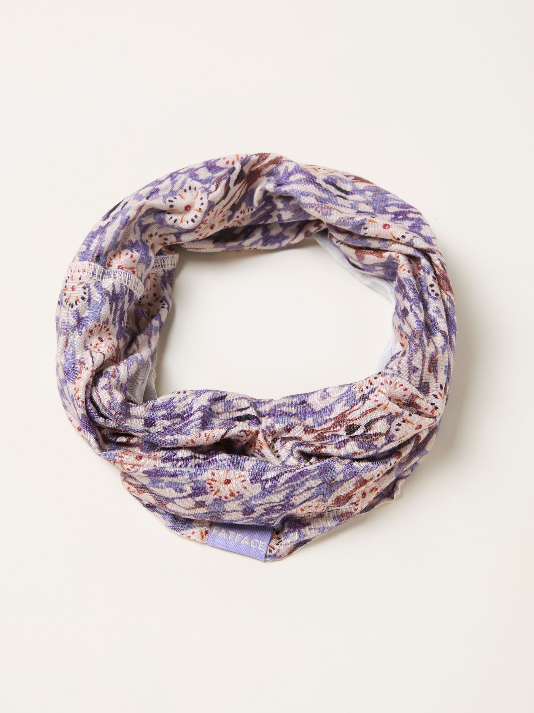 Fat Face Women - Snood - Purple - Viscose Blend