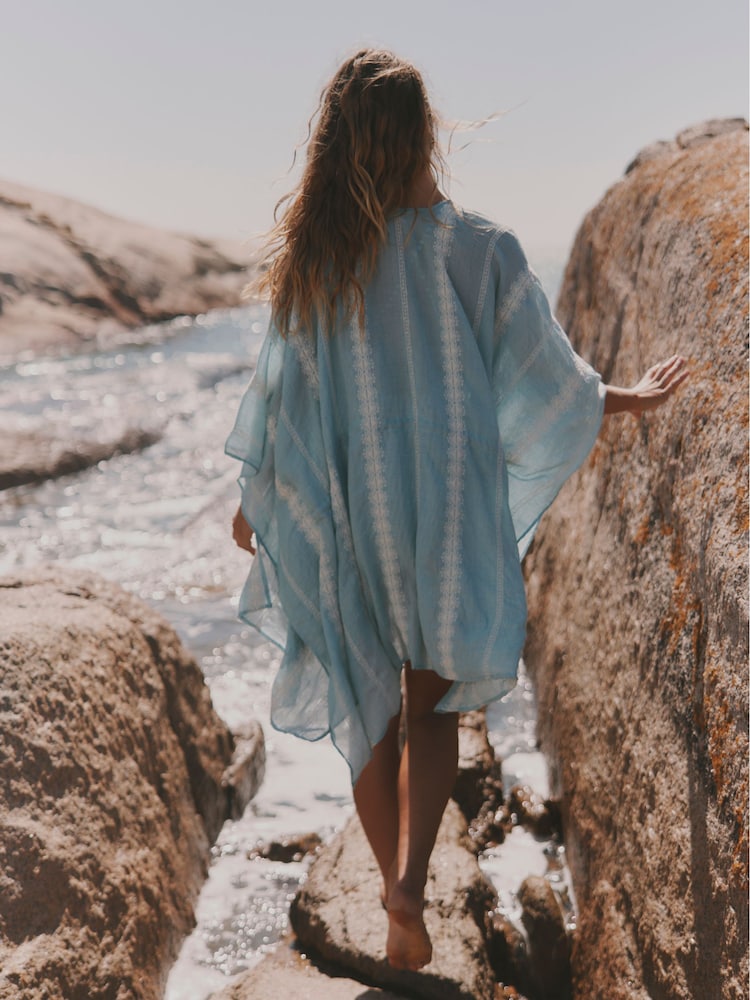 FatFace Embroidered Kimono - Изображение 2 3 FatFace Embroidered Kimono - Изображение 2 3