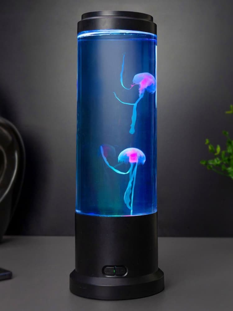 MenKind Clear Jellyfish Lamp - Image 1 of 4