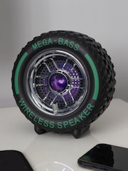 MenKind Black Wireless Tyre Speaker - Image 1 of 4