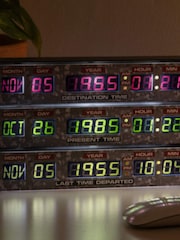 MenKind Black Back to the Future Time Machine Light Gift Set - Image 2 of 3
