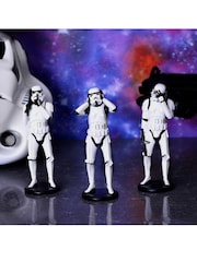 MenKind White Three Wise Stormtrooper Figurines - Image 1 of 3