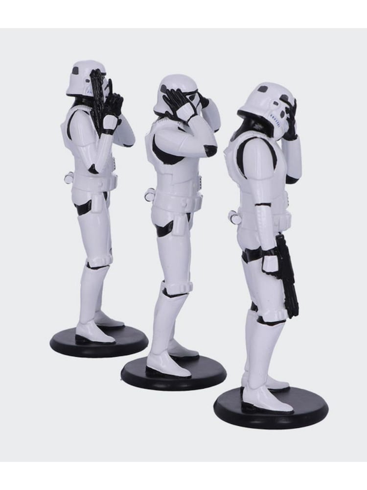 MenKind White Three Wise Stormtrooper Figurines - Image 3 of 3