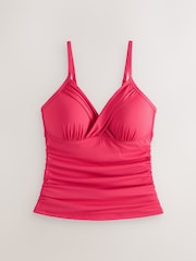 Pink Padded Wired Tankini Top - Image 6 of 8