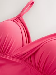 Pink Padded Wired Tankini Top - Image 7 of 8