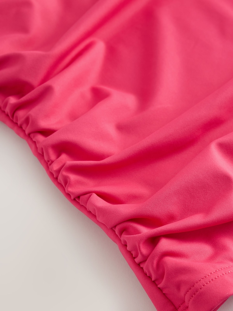 Pink Padded Wired Tankini Top - Image 8 of 8