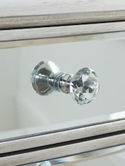Birlea Mirrored Elysee 5 Drawer Dressing Table - Image 4 of 6