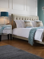 Birlea Mirrored Palermo 2 Drawer Bedside - Image 3 of 6