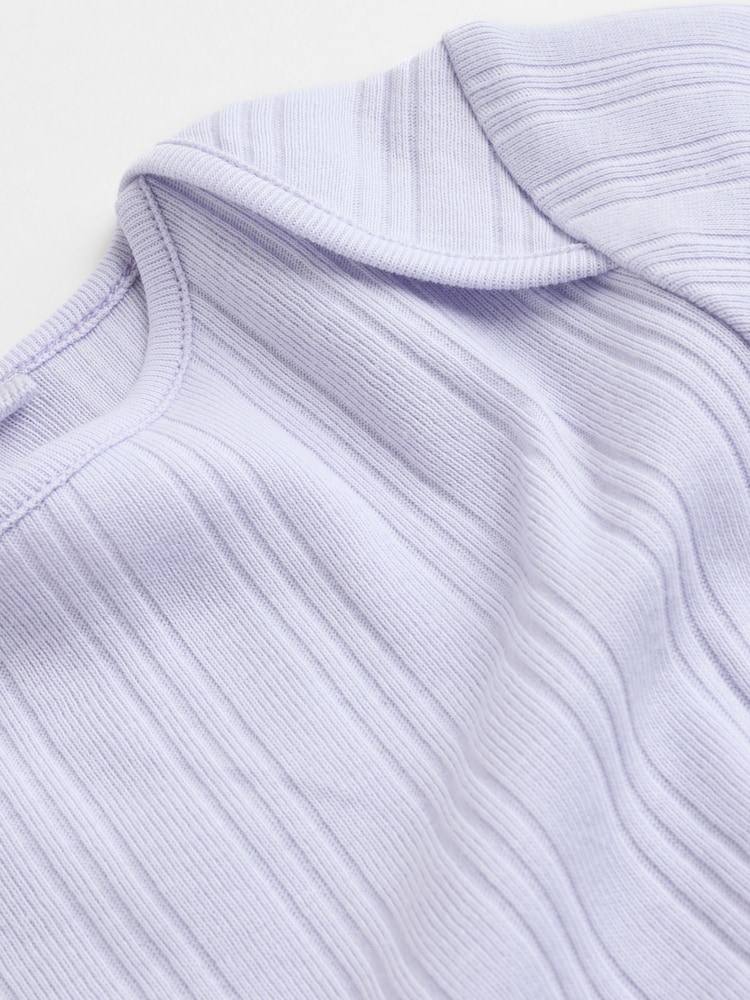 متعدد الألوان - حزمة من 5 لباس قطعة واحدة بكم طويل للبيبي - صورة 13 من 13 متعدد الألوان - حزمة من 5 لباس قطعة واحدة بكم طويل للبيبي - صورة 13 من 13