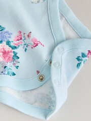 متعدد الألوان - حزمة من 5 قطع ملابس داخلية بأكمام قصيرة للبيبي - صورة 10 من 14