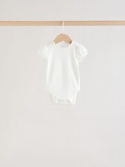 متعدد الألوان - حزمة من 5 قطع ملابس داخلية بأكمام قصيرة للبيبي - صورة 5 من 14