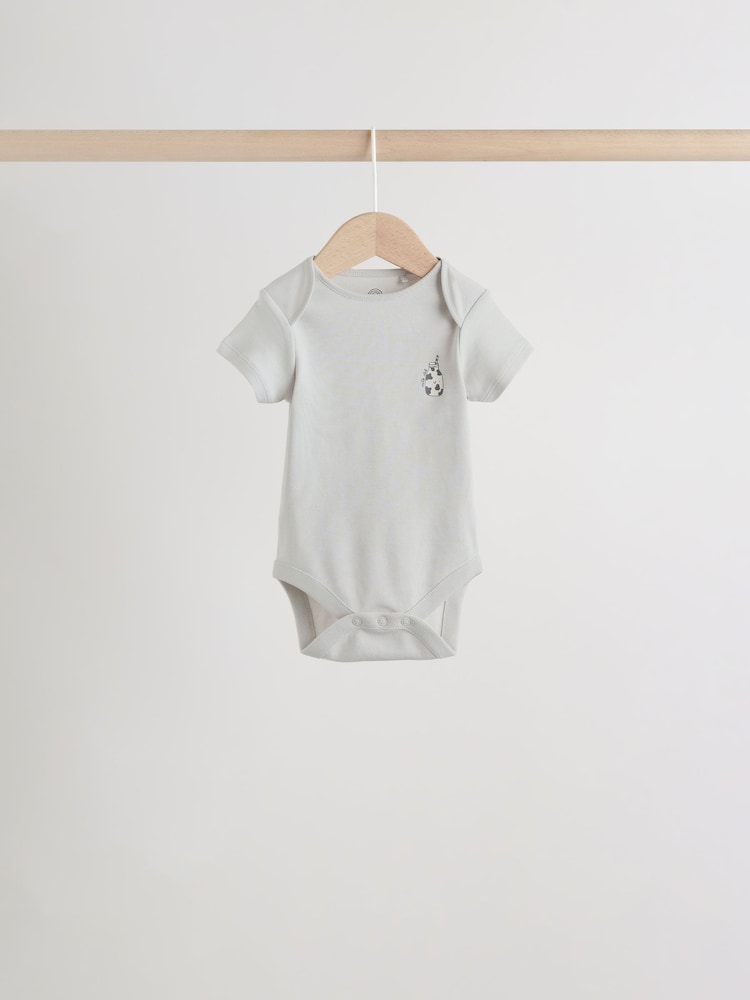 NEXT Lot De 10 Bodies Manches Courtes Bébé Blanc Essentiel 0 Mois