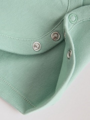 Green Short Sleeve Baby Bodysuits 5 Pack - Image 12 of 13