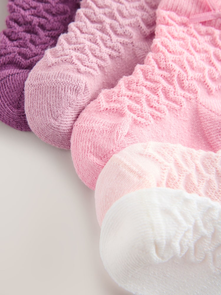 Кызгылт - Балдардын байпактары 5 пакет (0ай -2жыл) - 3ичинен 3 сүрөт