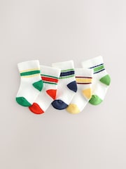 White Baby Socks 5 Pack (0mths-2yrs) - Image 1 of 3