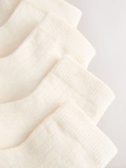 Cream Baby Socks 5 Pack - Image 2 of 3