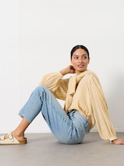 Bleget denim - FatFace Tapered Leg Jeans - Billede 5 af 7