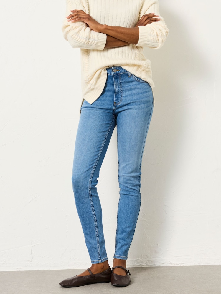 FatFace Witney Light Blue Skinny Jeans - Image 1 of 7