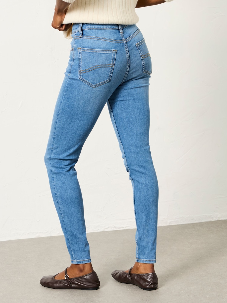 FatFace Witney Light Blue Skinny Jeans - Image 2 of 7
