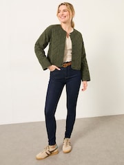 FatFace Witney Blue Denim Skinny Jeans - Image 3 of 7