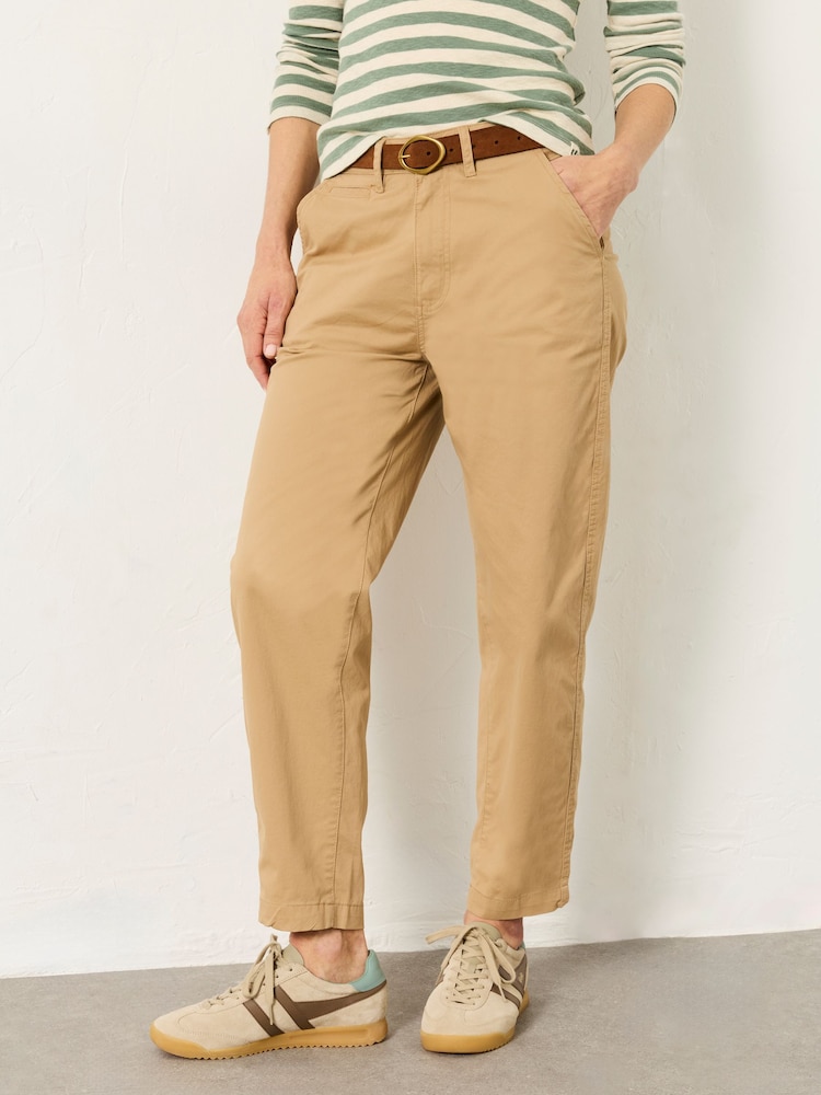 FatFace Blazey Stone Tapered Chino Trouser - Image 1 of 7