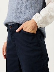 FatFace Bella Navy Tapered Chino Trouser - Image 5 of 5